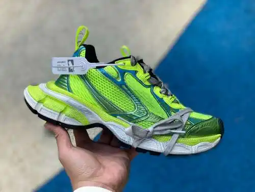 Balenciaga 3XL verde fluorescente Balenciaga/Balenciaga 23 nuevo modelo XXXL 3XL zapatos de papá ret