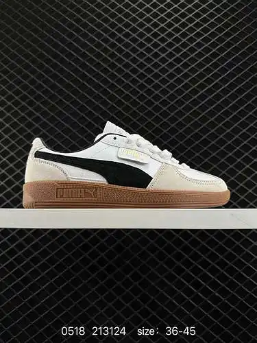 2 zapatillas Puma Palermo OG retro, antideslizantes, resistentes al desgaste, de corte bajo, número 