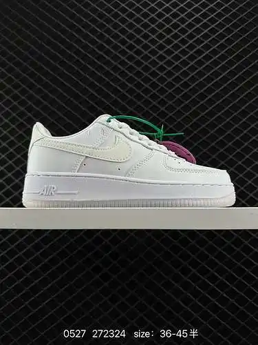 2 Nike Air Force Low Air Force 1 zapatillas deportivas informales, versátiles y de caña baja. La com