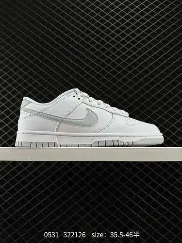 3 Nike SB Dunk Low SP dunk series zapatos de skate deportivos informales de caña baja "gris bla