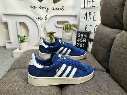 281DAdidas. Zapatos para hombre y mujer, zapatos de pan Clover CAMPUS 00s, zapatillas retro informal