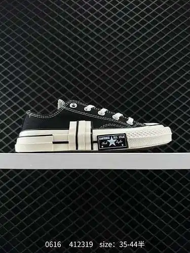 95 Converse All Star zapatillas bajas para hombre y mujer con suela gruesa y mayor altura. Una estre