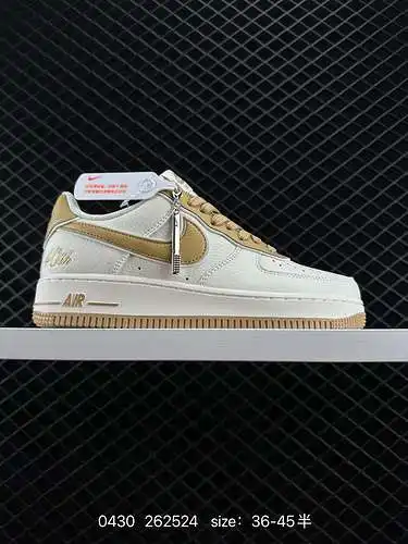 2 Oferta especial Nike Air Force Low Air Force 1 zapatillas deportivas informales, versátiles y de c