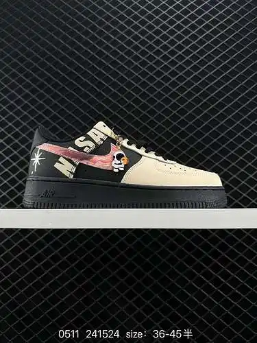 2 Nike Air Force Low Air Force 1 zapatillas deportivas informales, versátiles y de caña baja. La com