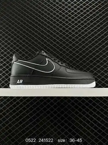 Nike Air Force Low Air Force 1 zapatillas deportivas informales, versátiles y de caña baja. La combi