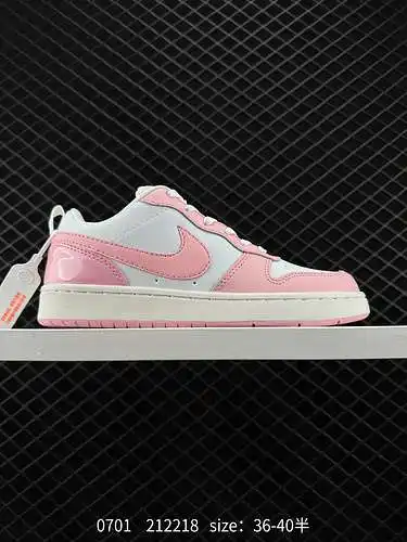 9 Nike Court Borough Low 2 (GS) Zapatillas deportivas informales, transpirables, versátiles y de cañ