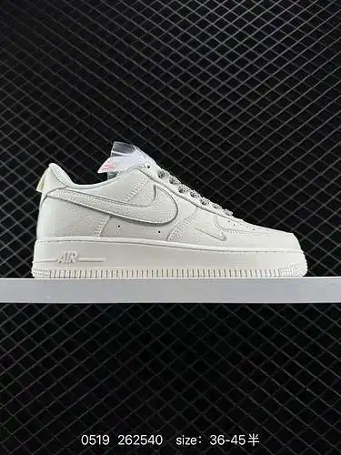 2 Nike Air Force Low Air Force 1 zapatillas deportivas informales, versátiles y de caña baja. La com