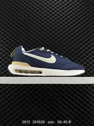 4 Zapatillas deportivas informales, versátiles y de corte bajo con cojín de aire de la serie NIKE Ai