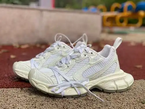 Balenciaga 3XL blanco luminoso vg puro original Balenciaga/Balenciaga 23 nuevos zapatos de papá retr