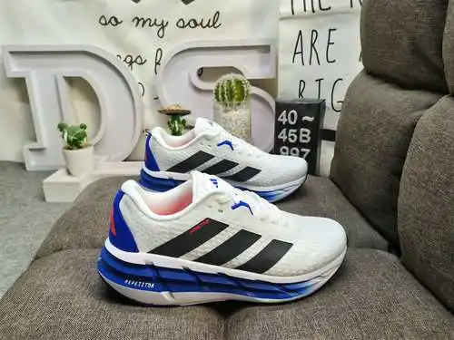 997D Adidas ADISTAR 1 W Zapatos para papá de suela gruesa Zapatos para correr ligeros de malla tejid
