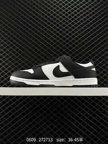 6 NIKE DUNK SB Low Panda Color ‼ ️Hecho con Nike Dunk Low en negro, la estructura del cuerpo del zap
