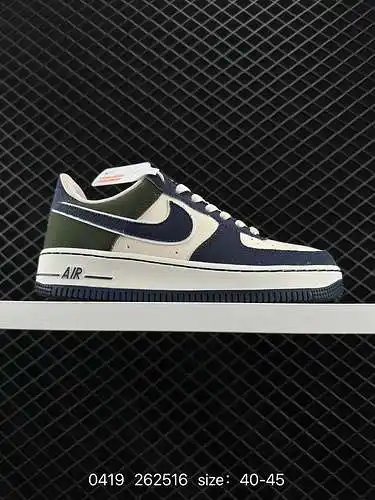 8 Nike Air Force '7 Low Air Force 1 zapatillas deportivas informales, versátiles y de suela gruesa, 