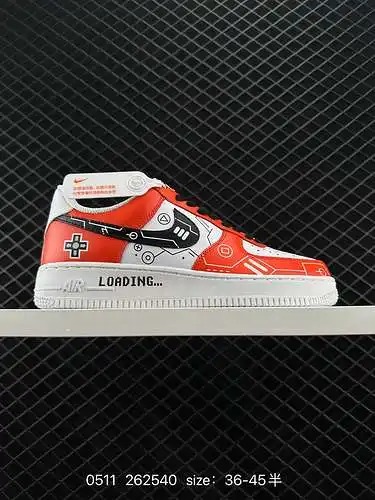 2 Nike Air Force Low Air Force 1 zapatillas deportivas informales, versátiles y de caña baja. La com
