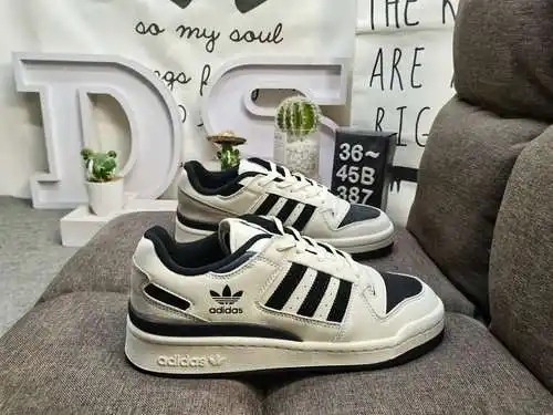 387DAdidas Forum 84 Zapatillas deportivas informales de moda, versátiles, de caña baja y caña baja. 