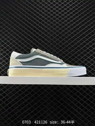 3 VANS/VANS Style 36 zapatos clásicos de skate deportivos casuales de lona de corte bajo vulcanizado