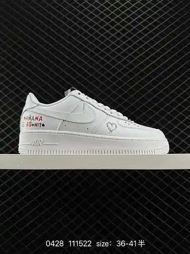 Nike Air Force Low Air Force 1 zapatillas deportivas informales, versátiles y de caña baja. La combi