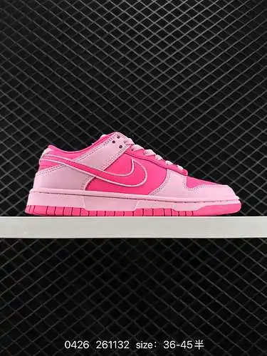 6 Zapatillas Nike NIke Dunk Low Zapatillas de skate retro Zapatillas clásicas. Hecho de cuero natura