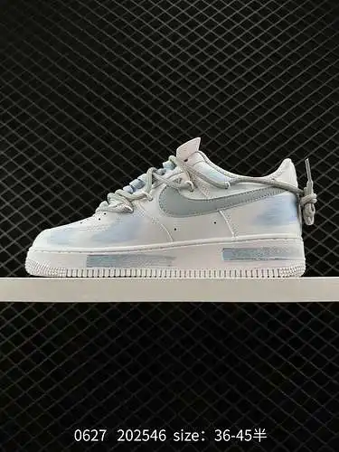 23 Nike Air Force '7 Air Force 1 AF zapatillas de baloncesto retro con correas deconstruidas y cordo