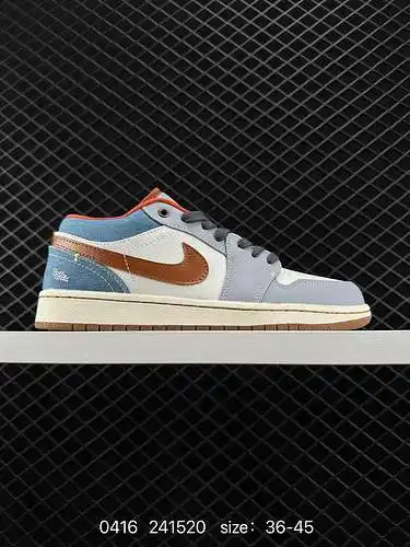 Inspirándose en el diseño del modelo original, Nike Air Jordan Low SE "Phantom Denim Swoosh&quo