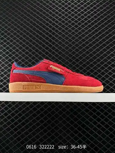 Artículo retro Puma Palermo OG Zapatillas de entrenamiento moral de corte bajo, antideslizantes, res