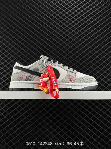 24 Nike Dunk Low de nivel corporativo Chinese Year Limited Grey Dragon Este modelo aboga por romper 