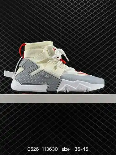 Nike Air Huarache Gripp Sail Wallace Drift Calzado deportivo funcional de caña alta con cremallera e