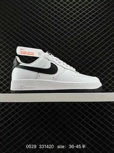 Nike Air Force Low Air Force 1 zapatillas deportivas informales, versátiles y de caña baja. La combi