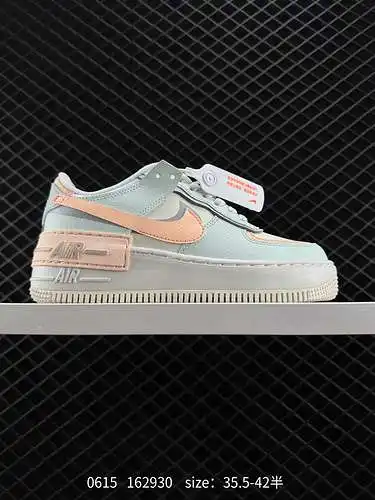 Nike Air Force LOW'7 Macaron #Último cartón original original Crea una versión pura de la Fuerza Aér