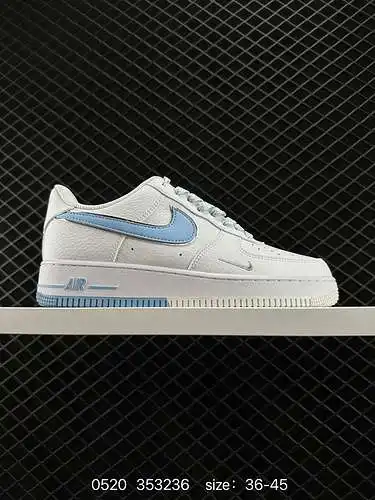 8 Nike Air Force Low Air Force One zapatillas deportivas informales, versátiles y de caña baja. La c