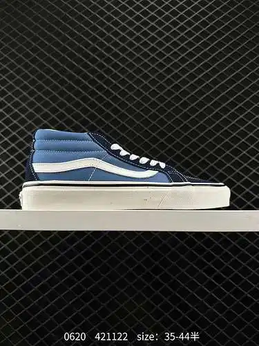 Vans SK8-Mid horma original moldeada, campus marino zapatos reductores de edad personalizados para h