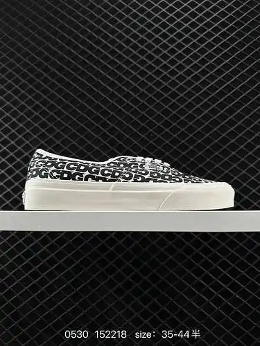 9 Comme des Garcons x Vans Logotipo CDG auténtico Rei Kawakubo Edición limitada de marca compartida 