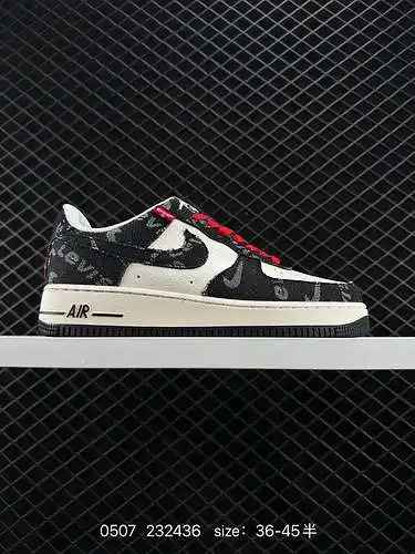 8 Nike Air Force Low Air Force One zapatillas deportivas informales, versátiles y de caña baja. La c