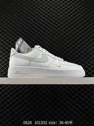 6 Nike Air Force '7 Low Air Force 1 zapatillas deportivas informales, versátiles y de suela gruesa, 
