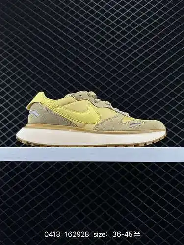 4 zapatillas deportivas retro Nike Phoenix Waffle para correr con suela gruesa que realzan los zapat