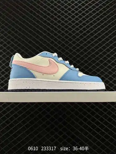 8 Nike Court Borough Low, zapatillas deportivas informales, transpirables, versátiles y de caña baja