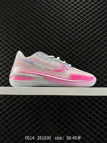 Air Zoom GT Cut "Think Pink Grey" zapatos de baloncesto deportivos informales de caña baja