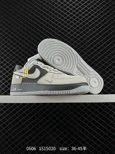 Nike Air Force Low Air Force 1 zapatillas deportivas informales, versátiles y de caña baja. La combi