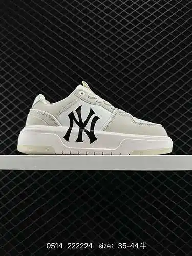 2 MLB Chunky Liner New York Yankees serie de zapatos para personas mayores, estilo papá de corte baj
