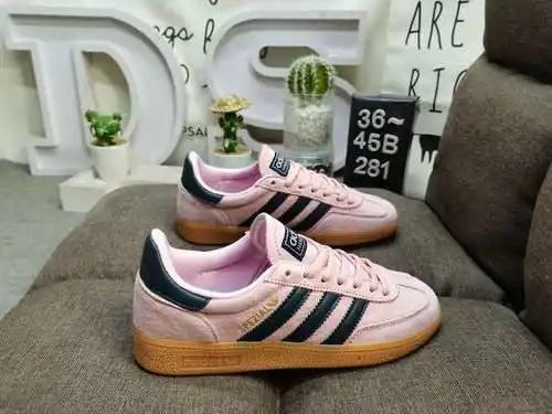 281DAdidas Handball Spezial zapatillas casuales retro clásicas #Todo el zapato está hecho de gamuza.