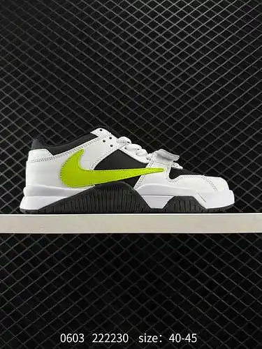 Travis Scott x Jordan Cut The Check AJ Joe Overhook Zapatos de baloncesto de moda con velcro Origina