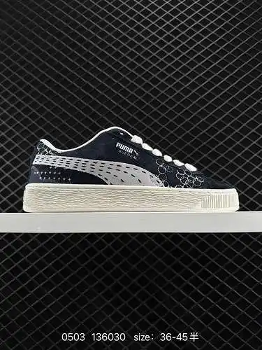 PUMA SUEDE SKATE zapatos casuales de caña baja, retro, ligeros, transpirables, antideslizantes, que 