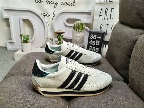 Suela de goma cruda Adidas WB Country 386D a nivel de empresa, forma de zapato elegante y elegante, 