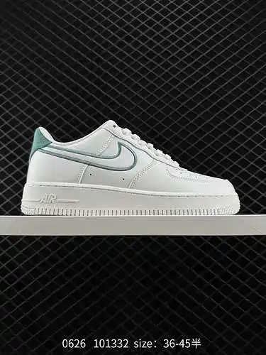 6 Nike Air Force '7 Low Air Force 1 con colchón de aire, zapatillas deportivas informales elevadas, 
