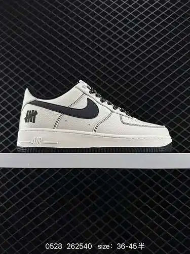 2 Nike Air Force Low Air Force 1 zapatillas deportivas informales, versátiles y deconstruidas de cañ