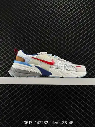 Zapatos para correr casuales NK V2K Run, zapatos para correr casuales estilo papá retro, hechos de c