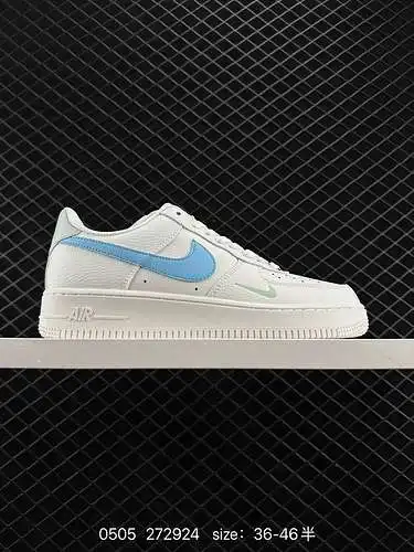 2 Nike Air Force Low Air Force 1 zapatillas deportivas informales, versátiles y de caña baja. La com
