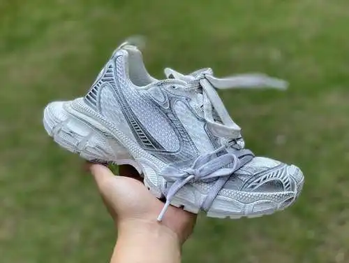 Balenciaga 3XL plata desgastada Y pura original Balenciaga/Balenciaga 23 nuevo modelo XXXL 3XL estil