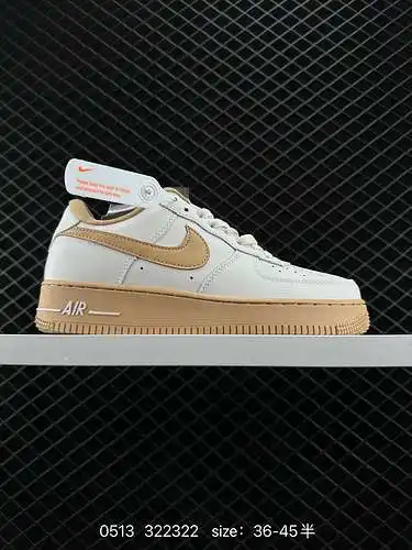 Nike Air Force Low Air Force 1 zapatillas deportivas informales, versátiles y de caña baja. La combi