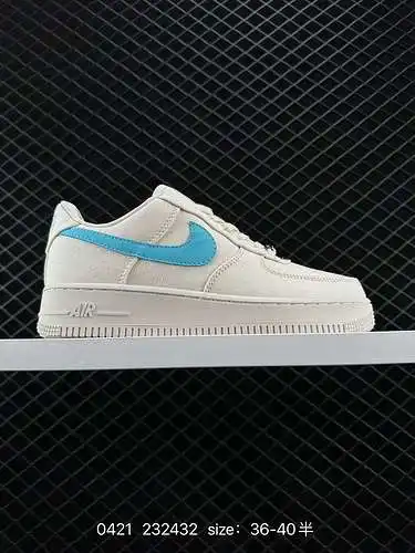 6 Nike Air Force Low Air Force 1 zapatillas deportivas informales, versátiles y de caña baja. El ren