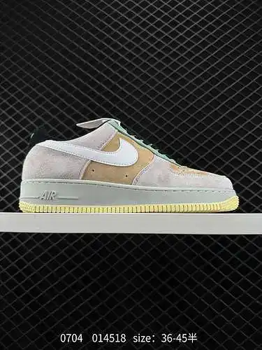 9 Nike Air Force Low Air Force 1 zapatillas deportivas informales, versátiles y de caña baja. La com